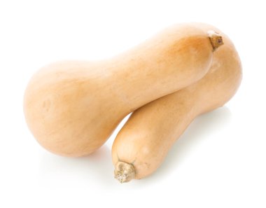 Beyaz arkaplanda tereyağı