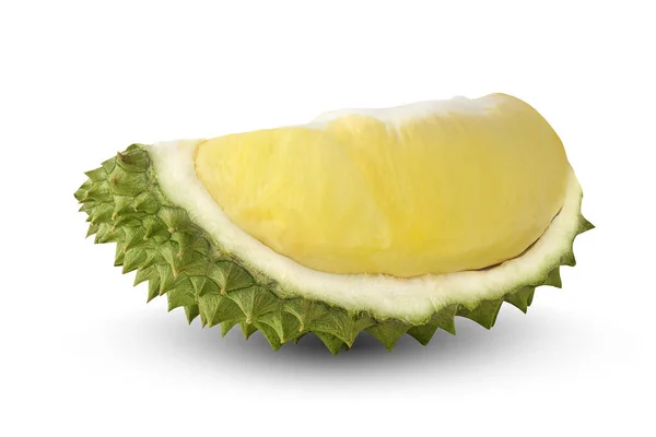 Durian Aislado Sobre Fondo Blanco — Foto de Stock
