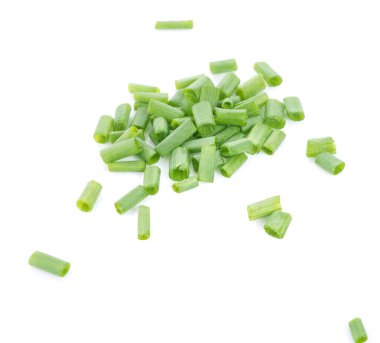 beyaz arkaplanda yalıtılmış bir soğan