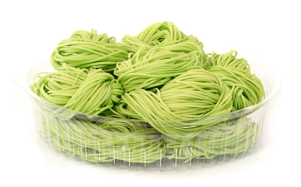 Pasta Noodle White Background — Stock Photo, Image