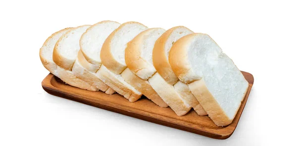 Roti Iris Diisolasi Latar Belakang Putih — Stok Foto
