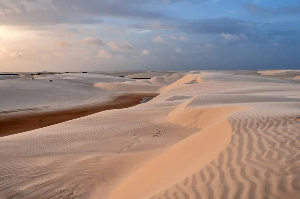 Národní Park Lencois Maranhenses Maranhao Brazílie Kulturní Dědictví Lidstva Pro — Stock fotografie