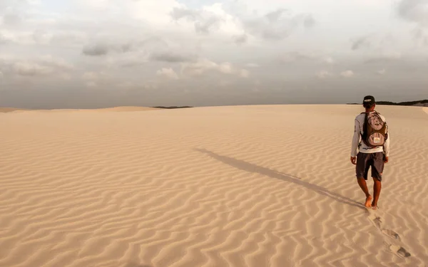 Lencois Maranhenses National Park Maranhao Brazil Cultural Patrimony Humanity Unesco — Stock Photo, Image