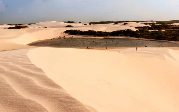 Lencois Maranhenses National Park Maranhao Brazil Cultural Patrimony Humanity Unesco — Stock Photo, Image