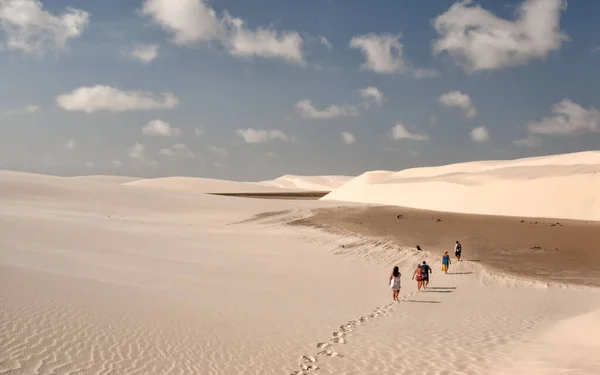 Lencois Maranhenses Ulusal Parkı Maranhao Brezilya Unesco Nsanlığının Kültürel Vatanseverliği — Stok fotoğraf