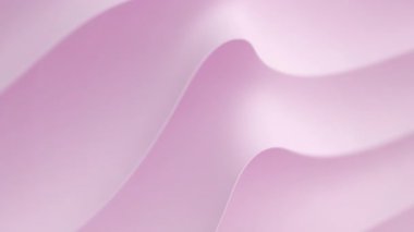 Soyut katmanlı hassasiyet pembe kırmızı ipek arka plan lüks dalga kumaş saten renkli kumaş katmanlar halinde. Gül rengi sıvı bej rengi dalgalı sıvı dokusu. Çırpınan materyal 3D animasyon tasarımı duvar kağıdı