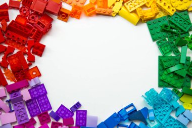 Dağınık çok renkli çocuk Tasarımcısı.