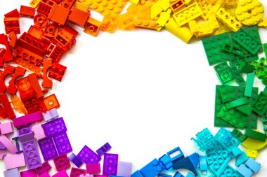 Dağınık çok renkli çocuk Tasarımcısı.