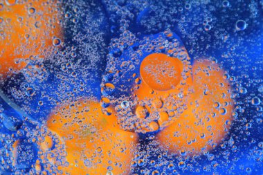 Soyutlama, mandalina balonlar ve damla