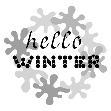 Merhaba, kış, metin.