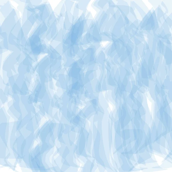 Pinceladas vetoriais cor azul no fundo branco — Vetor de Stock