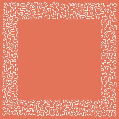 Metin çerçevesi, kart tasarımı, posterler, davetiyeler. Doodle el çizilmiş. Background.Vector illüstrasyon