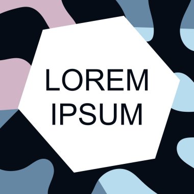 Metin için kopya alanı ile soyut arka plan. Renkli kesişen noktalar ve çizgiler. Kapak tasarım şablonları, duvar kağıtları, poster. Vektör Illustration.