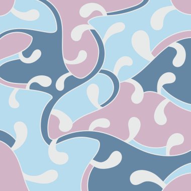 Doodle el çizilmiş arka plan. Kaprisli sargı çizgileri. Vektör