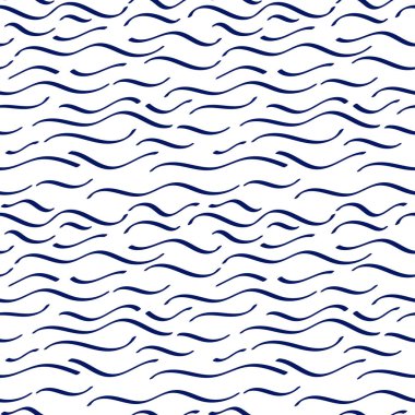 Dalga, çizgiler, soyut arkaplan, el çizimi illüstrasyon Poster kapağı dekorasyonu