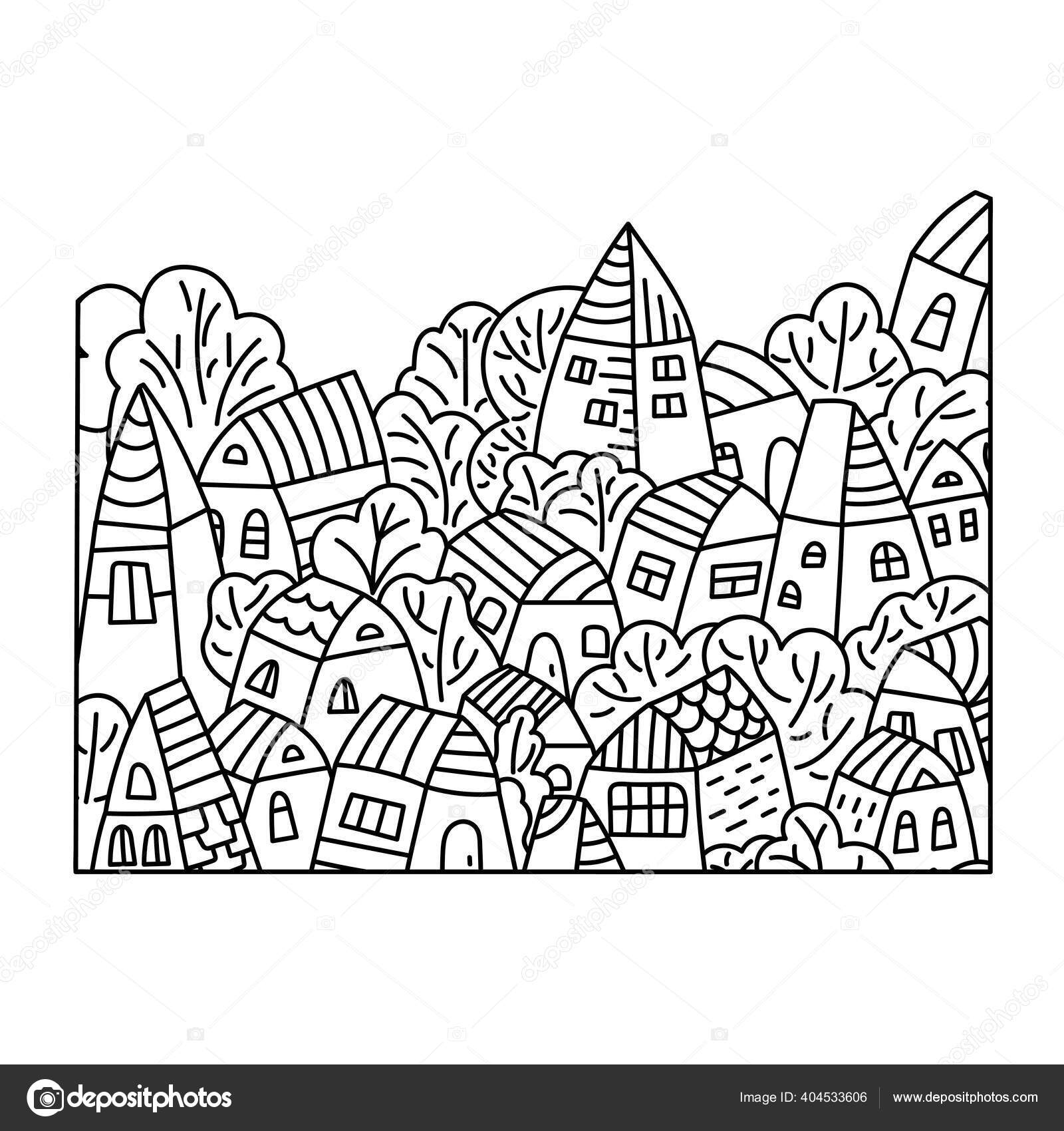 Livre De Coloriage Du Numéro 2 Pour Le Vecteur D'adultes