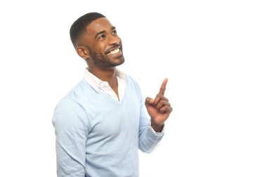 Siyah adam için bir şey işaret