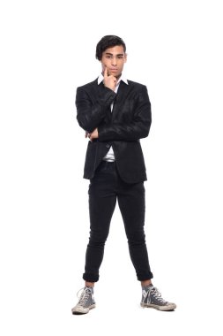 Asya genç adam düşünüyor