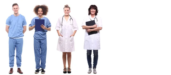 Conjunto Médicos Sobre Fondo Blanco —  Fotos de Stock