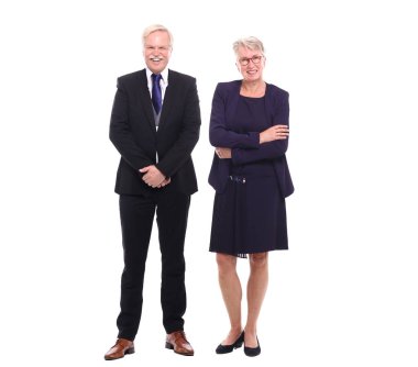 ırklararası çift beyaz arka plan üzerinde