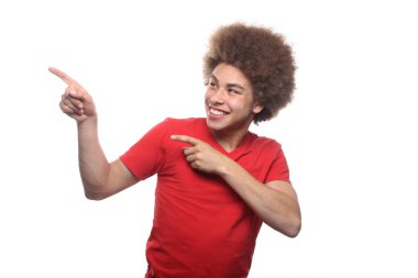 Siyah adam için bir şey işaret