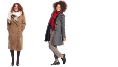 Beyaz arka planda Interraccial kadınlar