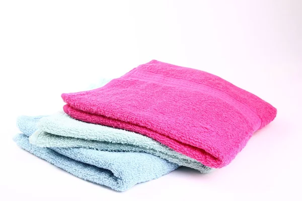 Towels Isolated White Background — Stock Photo, Image