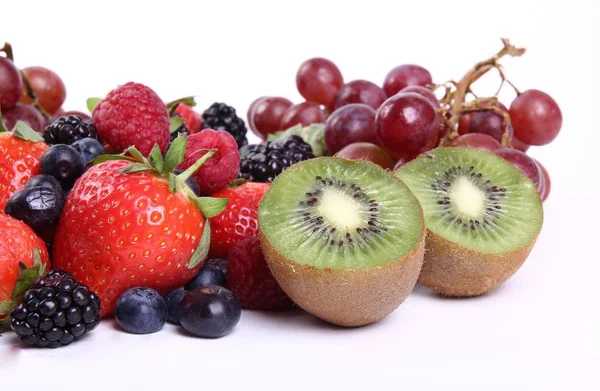 Aantal Verschillende Fruit Bessen — Stockfoto