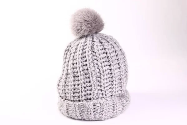 Winter Hat Isolated White Background — Stock Photo, Image