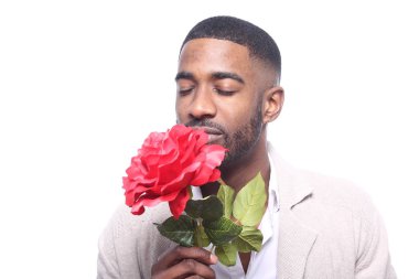 Zenci güzel çiçek