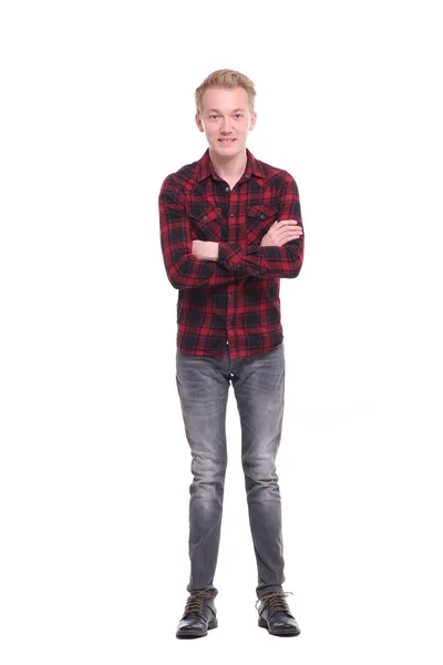 Caucasian Young Man Smiling Stock Picture