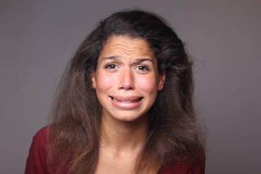 Studio poz güzel zenci kadın