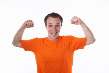 Holland spor erkek fan kutluyor