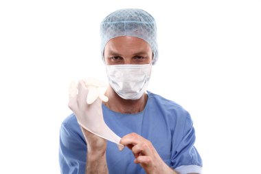Erkek doktor tıbbi üniforma 