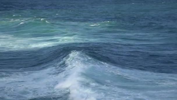 Onde Del Grande Oceano Blu — Video Stock