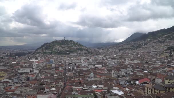 Történelmi Központ Quito Ecuador — Stock videók