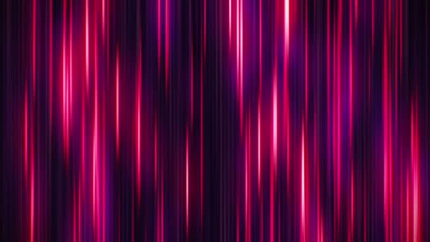 Falling Glowing Lines Abstract Animation Background Seamless Loop — Stock Video