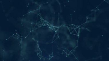Bağlantı yapısı, 3d canlandırma soyut arkaplan
