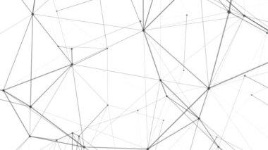 Bağlantı yapısı, 3d canlandırma soyut arkaplan