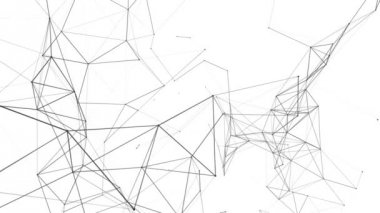 Bağlantı yapısı, 3d canlandırma soyut arkaplan