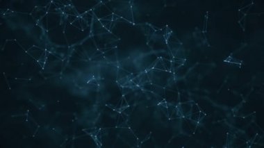 Bağlantı yapısı, 3d canlandırma soyut arkaplan