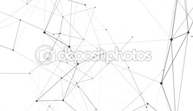 Bağlantı yapısı, 3d canlandırma soyut arkaplan