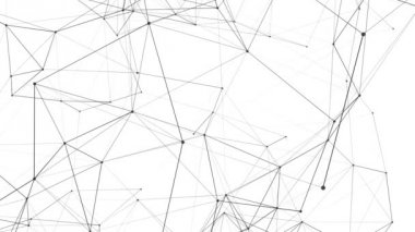 Bağlantı yapısı, 3d canlandırma soyut arkaplan