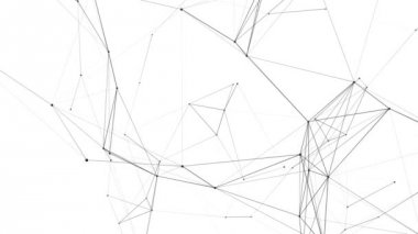 Bağlantı yapısı, 3d canlandırma soyut arkaplan