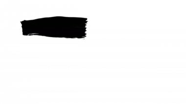 Soyut boya fırça darbeleri animasyon