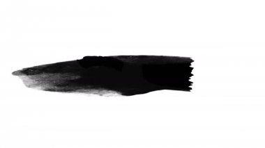 Soyut boya fırça darbeleri animasyon