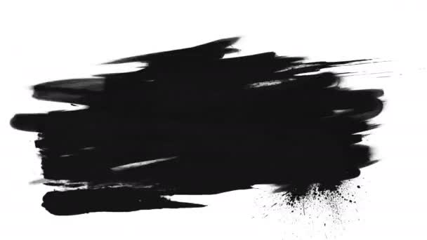 Анімація Абстрактних Мазків Пензлем — стокове відео