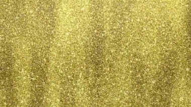 Altın pırıl pırıl arka plan, kesintisiz döngü animasyonu