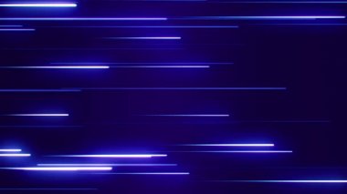 Parlak çizgiler, soyut animasyon arka planı. Kusursuz döngü