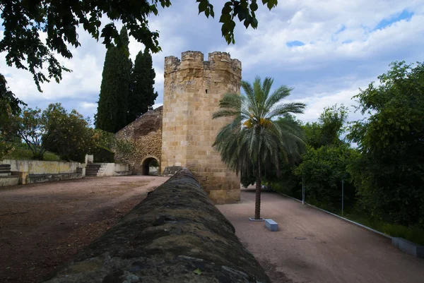 ancient defense tower around the city of cordoba